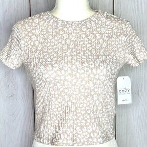 Rue 21 Leopard Print Cropped Top